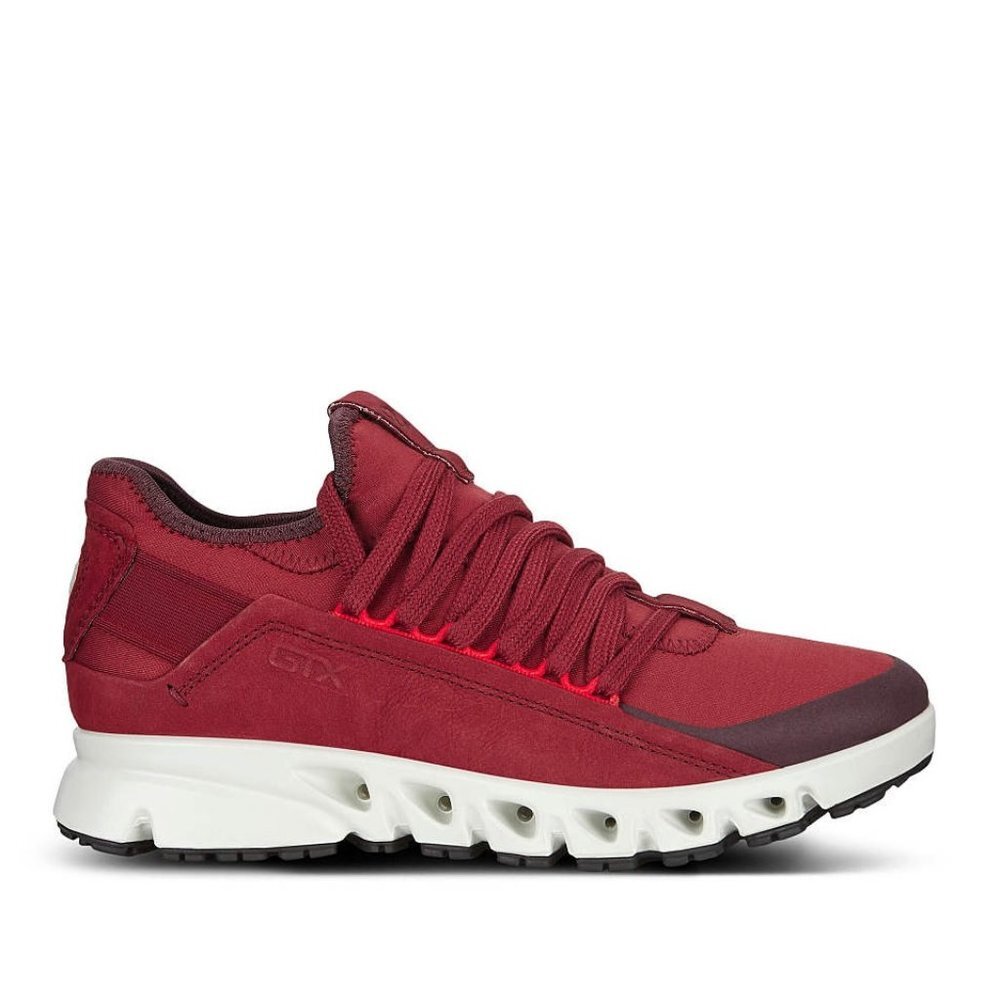 ECCO Women's Multi-Vent Luxe Gore-tex Waterproof Dyneema Leather Sneaker